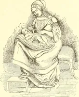 An illustration from Mother-play and nursery songs; (1906)