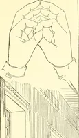An illustration from Mother-play and nursery songs; (1906)