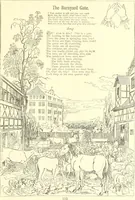 An illustration from Mother-play and nursery songs; (1906)