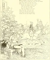 An illustration from Mother-play and nursery songs; (1906)