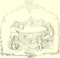 An illustration from Mother-play and nursery songs; (1906)