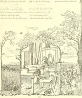 An illustration from Mother-play and nursery songs; (1906)