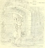 An illustration from Mother-play and nursery songs; (1906)