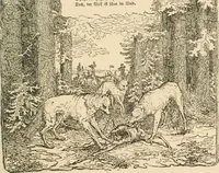 An illustration from Mother's songs, games and stories : Fröbel's "Mutter- und Kose-Lieder" (1888)