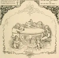 An illustration from Mother's songs, games and stories : Fröbel's "Mutter- und Kose-Lieder" (1888)