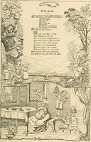 An illustration from Mother's songs, games and stories : Fröbel's "Mutter- und Kose-Lieder" (1888)
