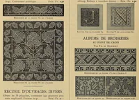 An illustration from Motifs de broderie copte (1900)