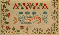 An illustration from Motifs pour broderies. (IIIme série) (1900)