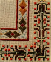 An illustration from Motifs pour broderies. (IIIme série) (1900)