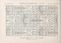 An illustration from Motifs pour broderies (1922)
