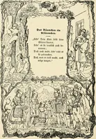 An illustration from The mottoes and commentaries of Friedrich Froebel's Mother play (1902)