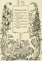 An illustration from The mottoes and commentaries of Friedrich Froebel's Mother play (1902)