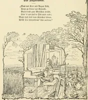 An illustration from The mottoes and commentaries of Friedrich Froebel's Mother play (1902)
