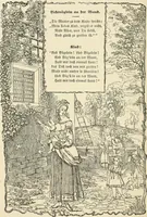 An illustration from The mottoes and commentaries of Friedrich Froebel's Mother play (1902)