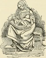 An illustration from The mottoes and commentaries of Friedrich Froebel's Mother play (1902)