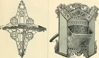 An illustration from Mouldings, mirrors, pictures and frames. (1884)