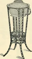An illustration from Mouldings, mirrors, pictures and frames. (1884)