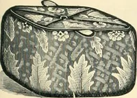 An illustration from Mouldings, mirrors, pictures and frames. (1884)