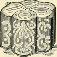 An illustration from Mouldings, mirrors, pictures and frames. (1884)