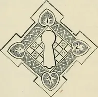 An illustration from Mouldings, mirrors, pictures and frames. (1884)