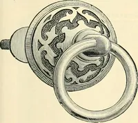An illustration from Mouldings, mirrors, pictures and frames. (1884)