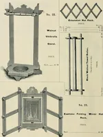 An illustration from Mouldings, mirrors, pictures and frames. (1884)