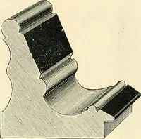 An illustration from Mouldings, mirrors, pictures and frames. (1884)