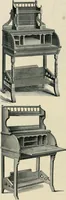 An illustration from Mouldings, mirrors, pictures and frames. (1884)
