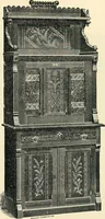 An illustration from Mouldings, mirrors, pictures and frames. (1884)