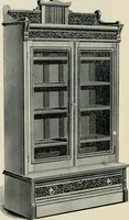 An illustration from Mouldings, mirrors, pictures and frames. (1884)