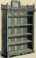 An illustration from Mouldings, mirrors, pictures and frames. (1884)