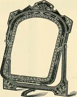 An illustration from Mouldings, mirrors, pictures and frames. (1884)