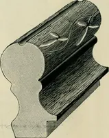 An illustration from Mouldings, mirrors, pictures and frames. (1884)