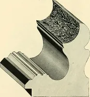 An illustration from Mouldings, mirrors, pictures and frames. (1884)