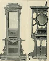 An illustration from Mouldings, mirrors, pictures and frames. (1884)