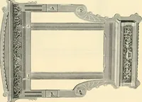 An illustration from Mouldings, mirrors, pictures and frames. (1884)