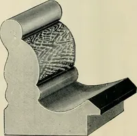 An illustration from Mouldings, mirrors, pictures and frames. (1884)