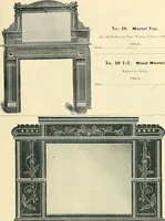 An illustration from Mouldings, mirrors, pictures and frames. (1884)