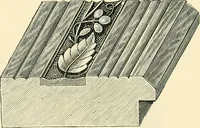 An illustration from Mouldings, mirrors, pictures and frames. (1884)