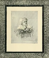 An illustration from Mouldings, mirrors, pictures and frames. (1884)