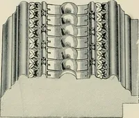 An illustration from Mouldings, mirrors, pictures and frames. (1884)