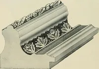 An illustration from Mouldings, mirrors, pictures and frames. (1884)