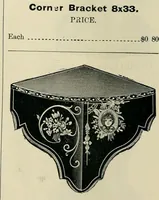 An illustration from Mouldings, mirrors, pictures and frames. (1884)