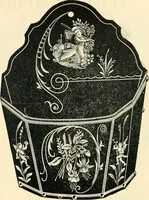 An illustration from Mouldings, mirrors, pictures and frames. (1884)