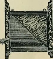An illustration from Mouldings, mirrors, pictures and frames. (1884)