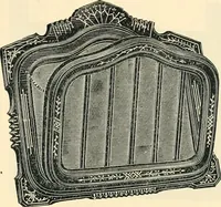 An illustration from Mouldings, mirrors, pictures and frames. (1884)