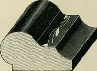 An illustration from Mouldings, mirrors, pictures and frames. (1884)