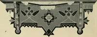 An illustration from Mouldings, mirrors, pictures and frames. (1884)