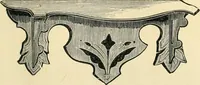 An illustration from Mouldings, mirrors, pictures and frames. (1884)