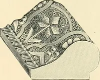 An illustration from Mouldings, mirrors, pictures and frames. (1884)